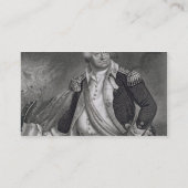 Benjamin Lincoln (1733-1810) (Stich) Visitenkarte (Rückseite)
