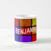 BENJAMIN (männliche Namen) Kaffeetasse (Mittel)