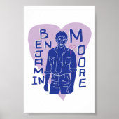 Benjamin Moore Poster (Vorne)