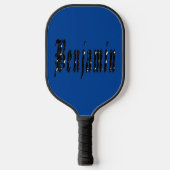 Benjamin-Name, Paddel Pickleball Schläger (Vorderseite)