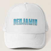 Benjamin Name Truckerkappe (Vorderseite)