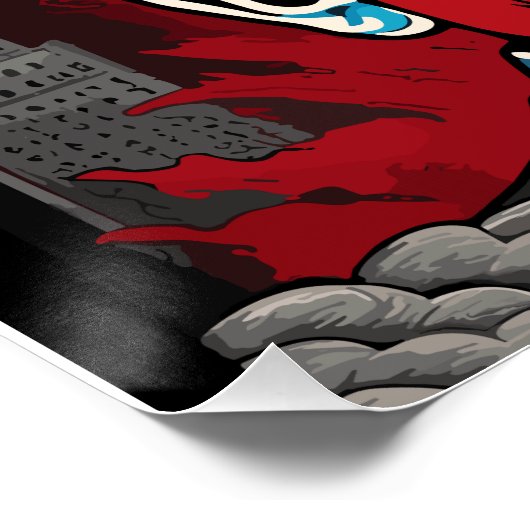 Benjamin netanyahu dkk. poster (Ecke)