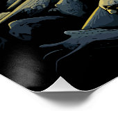 Benjamin Netanyahu Mikrofon Poster (Ecke)