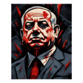 Benjamin Netanyahu Poster (Vorderseite)