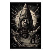 Benjamin Netanyahu Rocket Poster (Vorderseite)