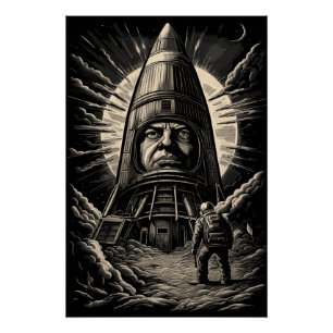 Benjamin Netanyahu Rocket Poster