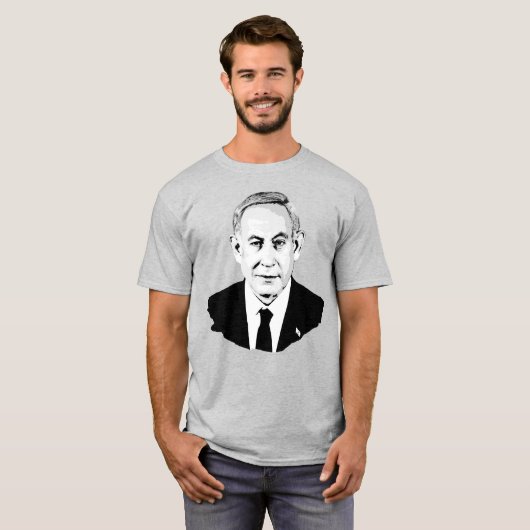 Benjamin Netanyahu T-Shirt (Vorne ganz)