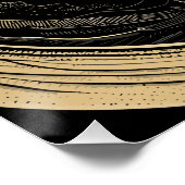 Benjamin Netanyahu Wall Poster (Ecke)