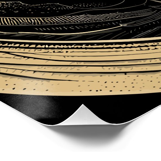 Benjamin Netanyahu Wall Poster (Ecke)