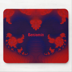 BENJAMIN ~ Rot und Blau Mousepad