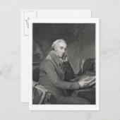 Benjamin Rush, graviert von Richard W. Dodson (181 Postkarte (Vorne/Hinten)