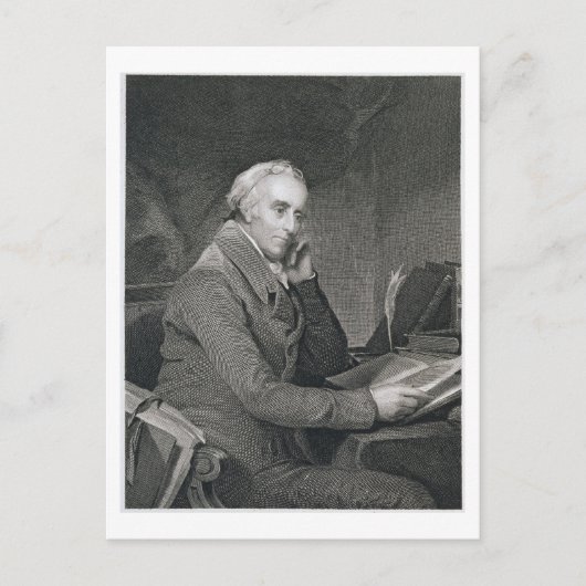 Benjamin Rush, graviert von Richard W. Dodson (181 Postkarte (Vorderseite)
