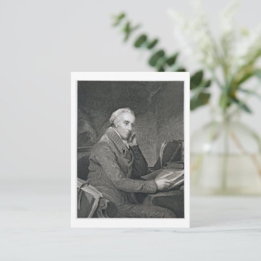 Benjamin Rush, graviert von Richard W. Dodson (181 Postkarte (Stehend Vorderseite)