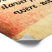 Benjamin Rush Zitat Poster (Ecke)