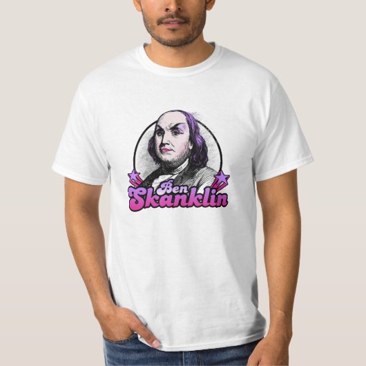 Benjamin Skanklin T-Shirt (Vorderseite)