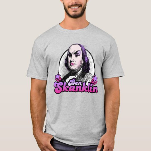 Benjamin Skanklin T-Shirt (Vorderseite)