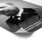 Benjamin Tucker Poster (Ecke)