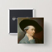 Benjamin West, C. 1776 (Öl auf Leinwand) Button (Vorne & Hinten)