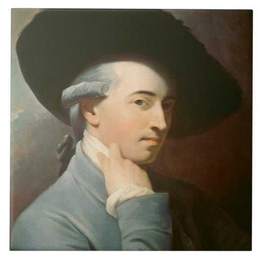 Benjamin West, C. 1776 (Öl auf Leinwand) Fliese (Vorderseite)