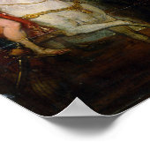 Benjamin West Joshua Passing the River Jordan Poster (Ecke)