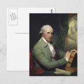 Benjamin West Postkarte (Vorne/Hinten)
