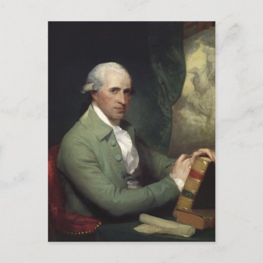 Benjamin West Postkarte (Vorderseite)