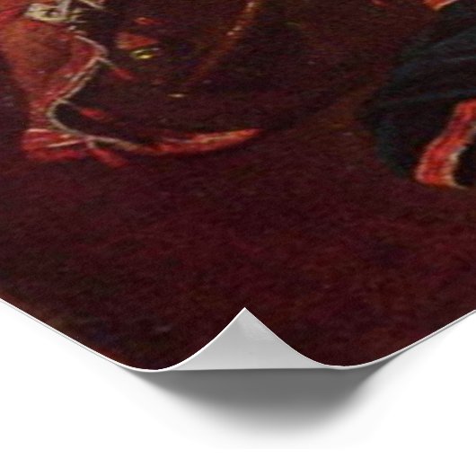 Benjamin West Tod von General Wolfe Poster (Ecke)