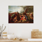 Benjamin West Tod von General Wolfe Poster (Küche)