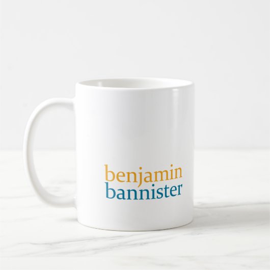 Benjaminbannister-Tasse Kaffeetasse (Links)