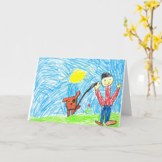 Benjamin's Get Well Balon Card Karte (Gelbe Blume)