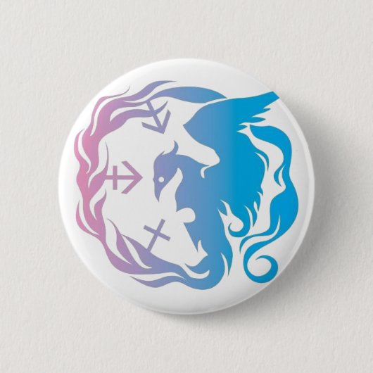 Benjis Wandschrank-Logo-Knopf Button (Vorderseite)