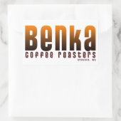 Benka Coffee Roasters Sticker 5x3 (Tasche)