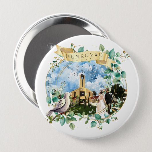 Benkovac Button (Vorne & Hinten)