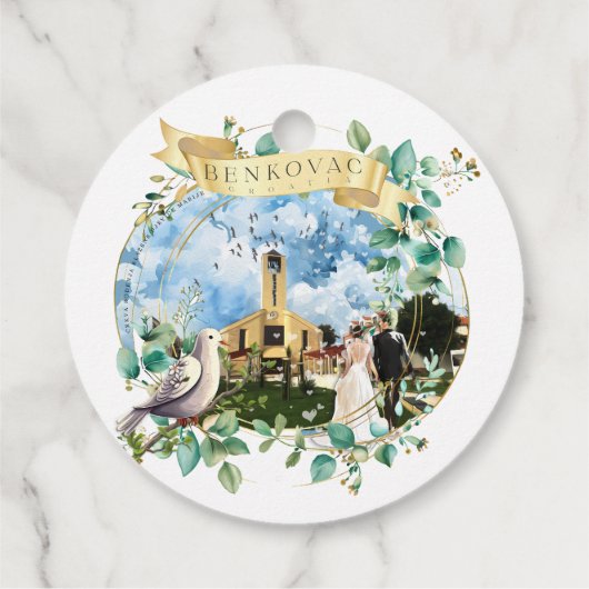 Benkovac Geschenkanhänger (Rückseite)