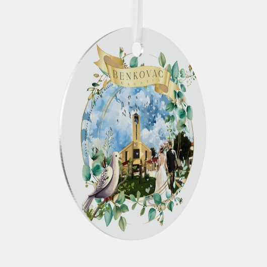 Benkovac Ornament Aus Metall (Vorderseite Rechts)