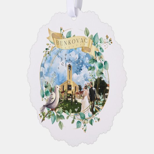 Benkovac Ornament Karte (Links)