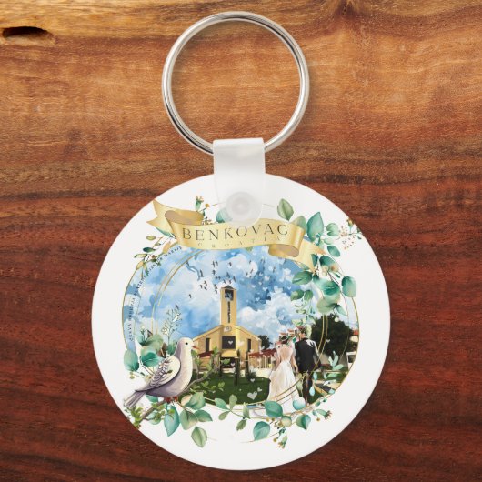 Benkovac Schlüsselanhänger (Vorderseite)