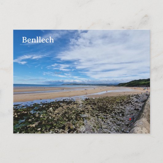Benllech Postkarte (Vorderseite)