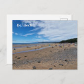 Benllech Postkarte (Vorne/Hinten)