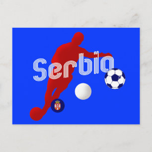 Benne es wie ein serbischer Fußballspieler aus Ser Postkarte