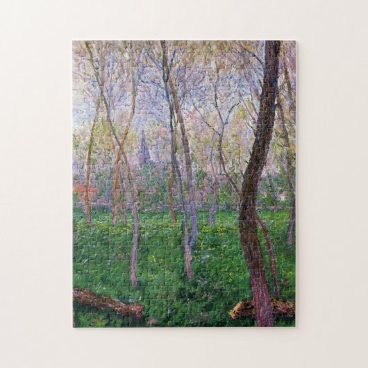 Bennecourt Monet Fine Art Puzzle (Vertikal)