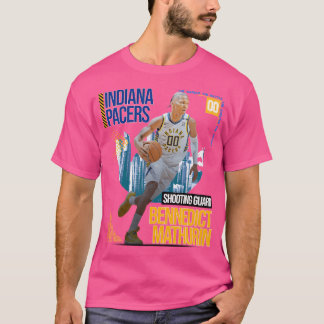 Bennedict Mathurin Basketball Art Pacers 2 T-Shirt