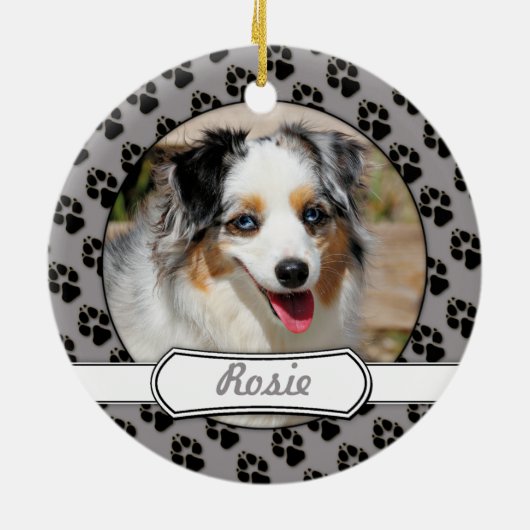 Bennett - australisches Mini - Rosie - Carmel Keramik Ornament (Hinten)