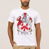 Bennett-Familienwappen T-Shirt (Vorderseite)
