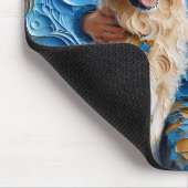 BENNETT ~ Geburtstag Golden Retriever ~ Mousepad (Ecke)