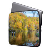 Bennett Herbstfischen Laptopschutzhülle (Vorderseite Links)