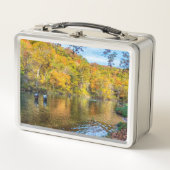 Bennett Herbstfischen Metall Brotdose (Vorderseite)