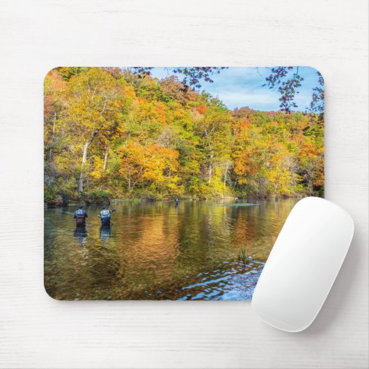 Bennett Herbstfischen Mousepad (Mit Mouse)