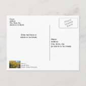 Bennett Herbstfischerei Danke Postcard Postkarte (Rückseite)