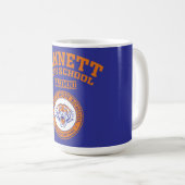 Bennett High School NY Alumni-Tasse Kaffeetasse (VorderseiteRechts)
